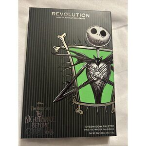 Revolution Nightmare Before Christmas Jack Eyeshadow Palette DISNEY TIM BURTON